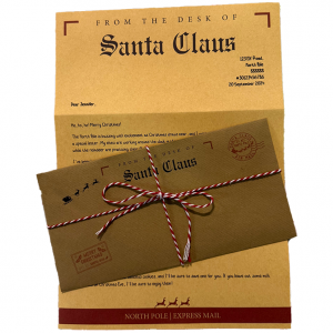 Personal Letter from Santa