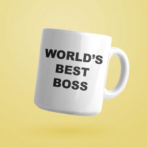 Inspired by US Office || 11oz mug || World's Best Boss || Joke Gift || Us the Office Mug || As seen on TV, dunder mifflin, dwight