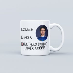 Lando Norris F1 Formula 1 Fan - Mclaren F1 Team Mug - Lando Fan Gift Mug