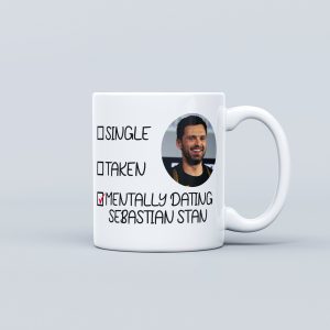 Mentally Dating Sebastian Stan Mug (Inspired) - Sebastian Stan fan - Sebastian Stan gifts - Gift for her - Gift for friend