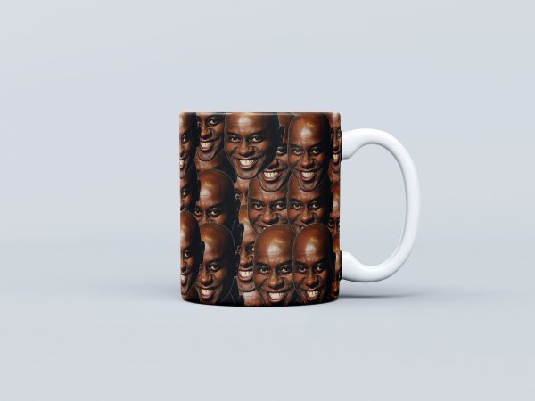 Ainsley Harriott Wrap Mug // Spicy Ainsley Hariott funny gag gift mug