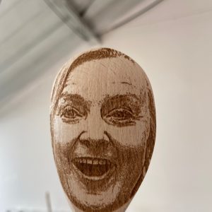 Liz Truss wooden spoon, prank gift, British prime minister, housewarming, political parody, cook, kitchen, gift
