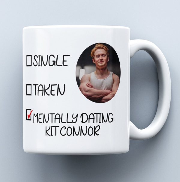 Kit Connor Heartstoppers Mug - Mentally Dating Kit Connor - Nick & Charlie