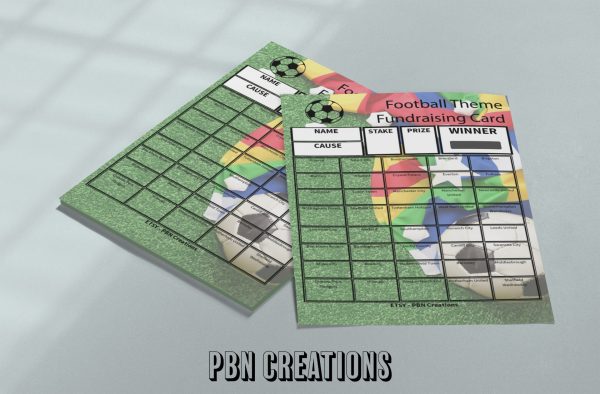 Football scratch cards A6 - Fundraising Scratch Panel Charity Event For Your Club