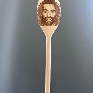 Justin Baldoni's Face Engraved on a Wooden Spoon (30cm), Birthday, Christmas Gift, novelty item, it ends with us