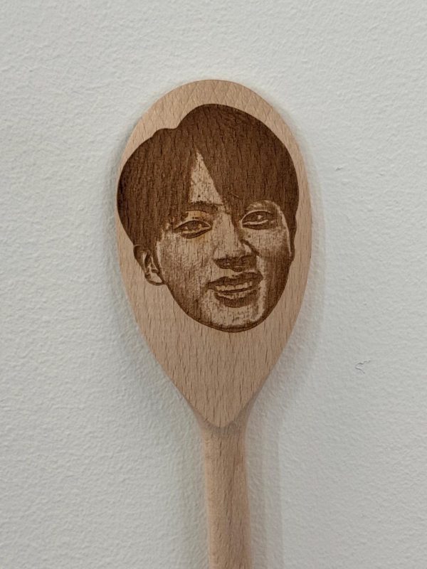 Jin-  Bangtan Boys gift wooden spoons personalized engraved Jin Suga J-Hope RM Jimin V Jungkook Wooden Spoon Set Gift
