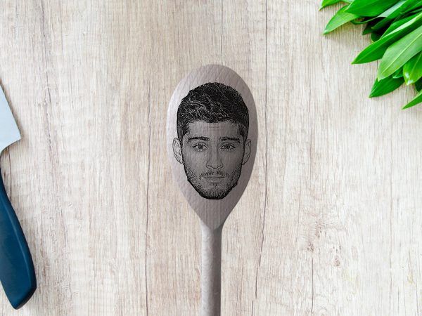 Zayn Malik gift wooden spoons personalized engraved Spoon Gift one direction